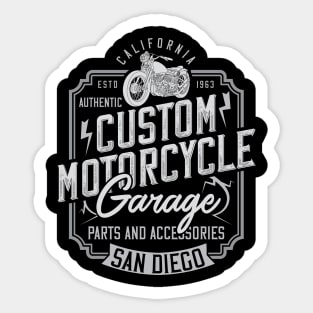 Custom motocycle Sticker